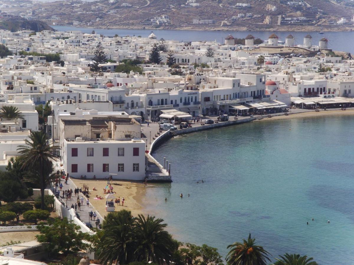 Anemones Sea View Apartment Mykonos Town Bagian luar foto