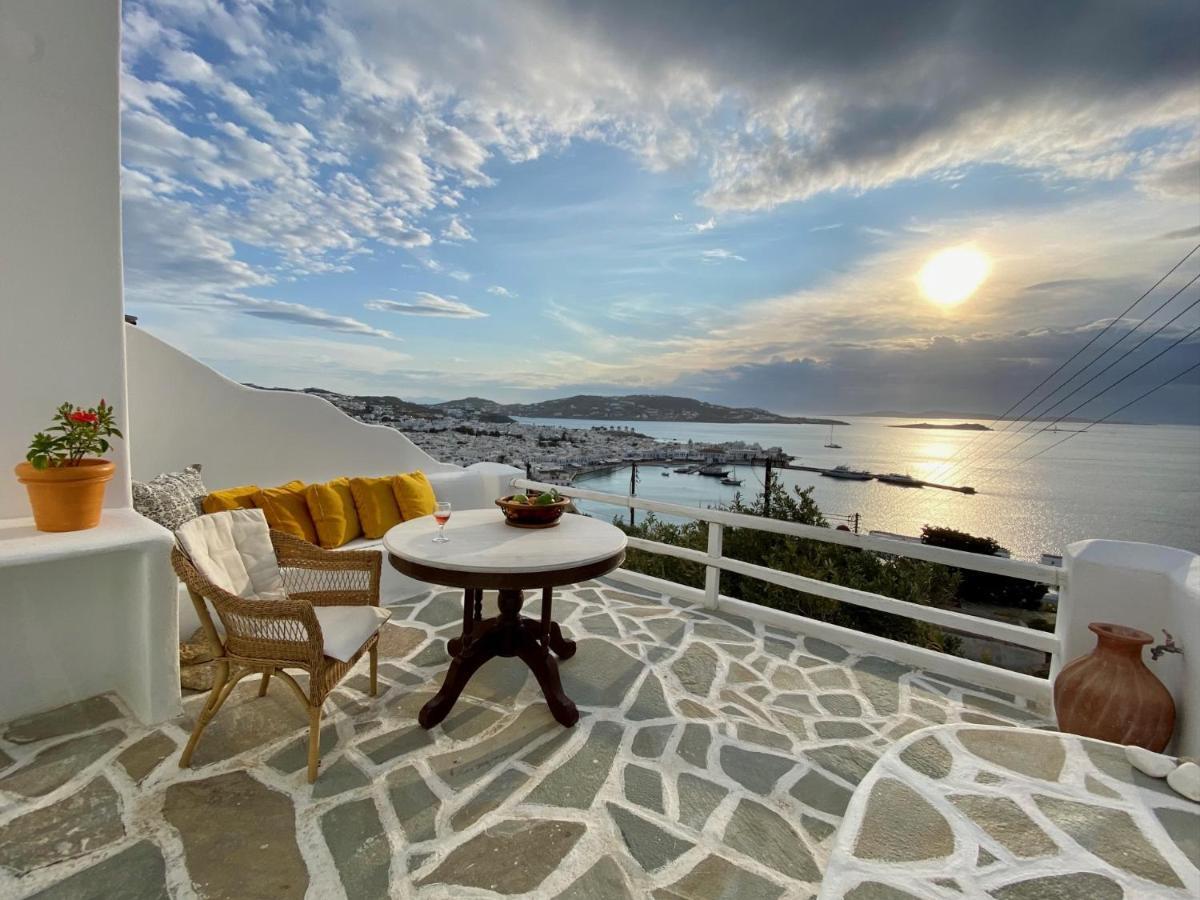 Anemones Sea View Apartment Mykonos Town Bagian luar foto