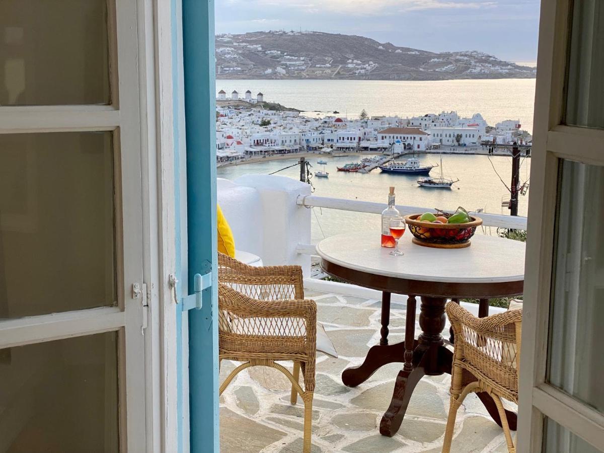 Anemones Sea View Apartment Mykonos Town Bagian luar foto