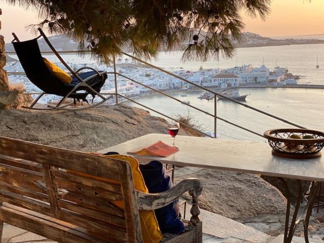 Anemones Sea View Apartment Mykonos Town Bagian luar foto
