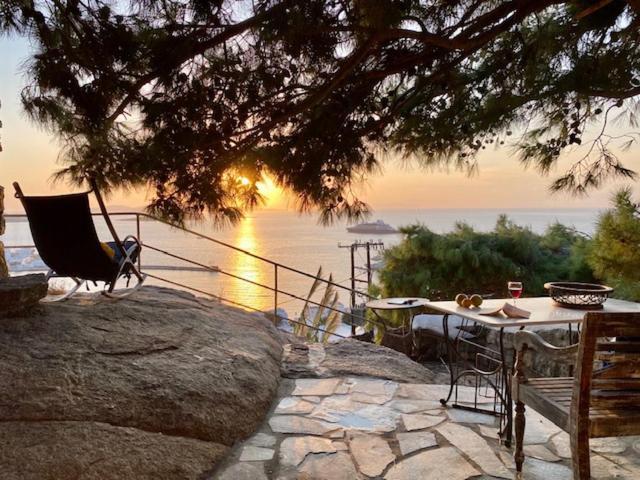 Anemones Sea View Apartment Mykonos Town Bagian luar foto