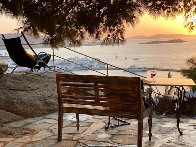 Anemones Sea View Apartment Mykonos Town Bagian luar foto