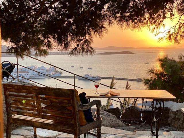 Anemones Sea View Apartment Mykonos Town Bagian luar foto
