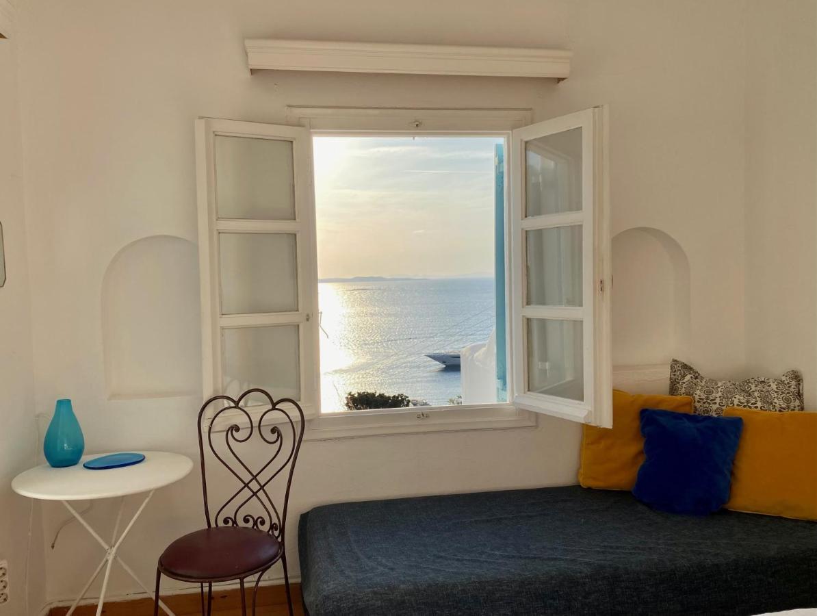 Anemones Sea View Apartment Mykonos Town Bagian luar foto