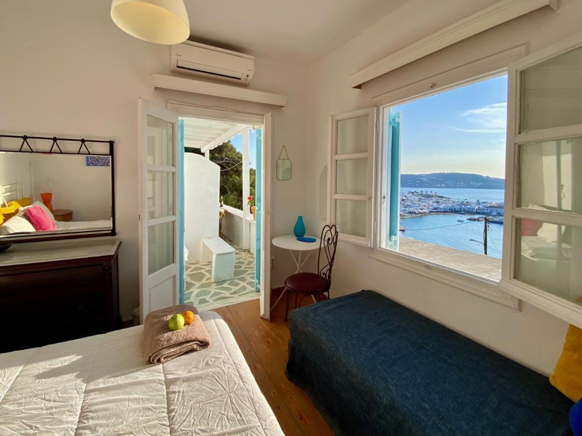 Anemones Sea View Apartment Mykonos Town Bagian luar foto