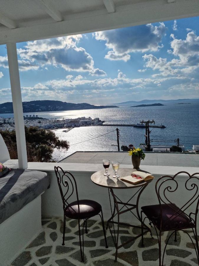 Anemones Sea View Apartment Mykonos Town Bagian luar foto