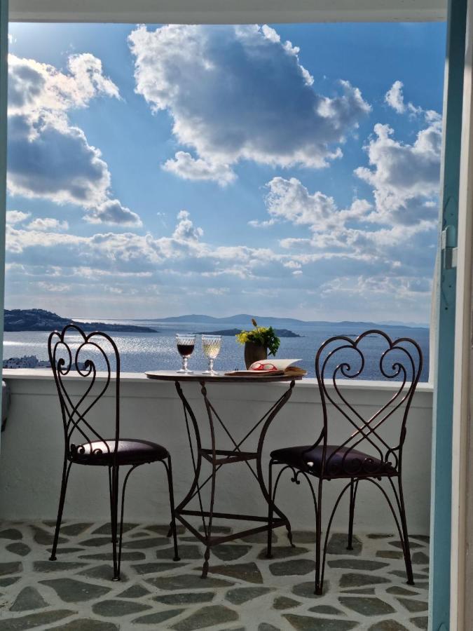 Anemones Sea View Apartment Mykonos Town Bagian luar foto