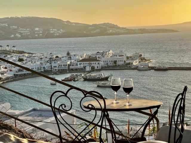 Anemones Sea View Apartment Mykonos Town Bagian luar foto