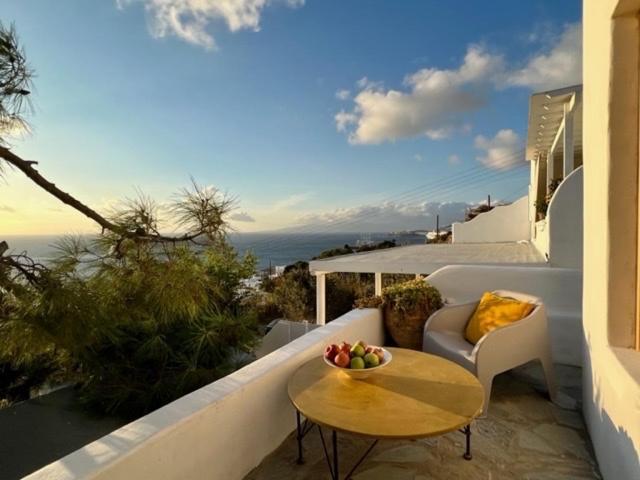 Anemones Sea View Apartment Mykonos Town Bagian luar foto