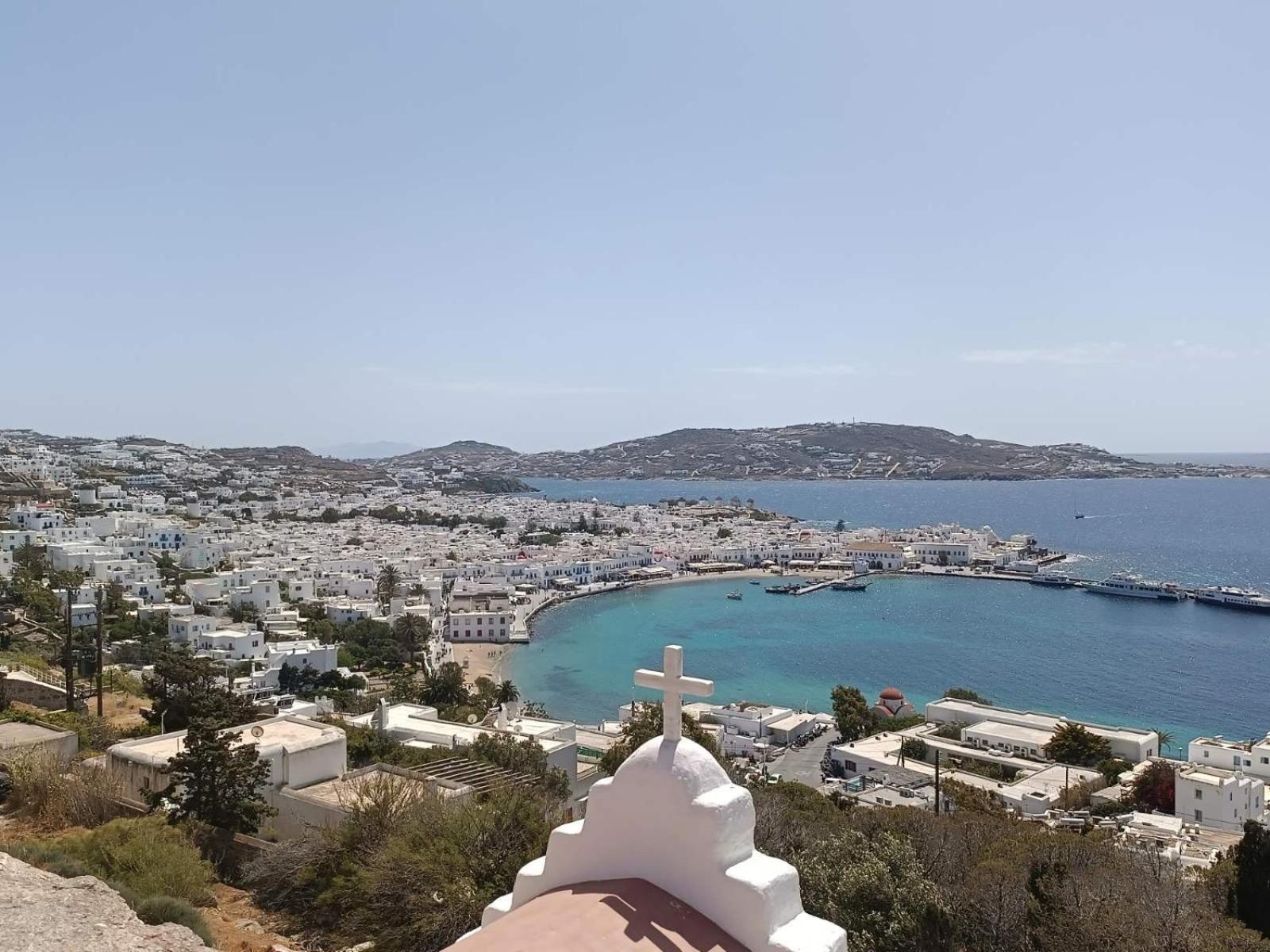 Anemones Sea View Apartment Mykonos Town Bagian luar foto